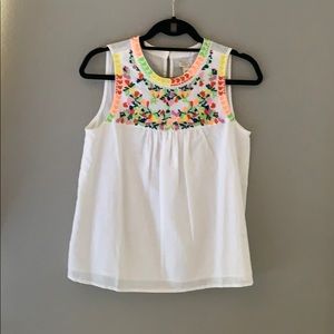 J.Crew sleeveless top, size 2